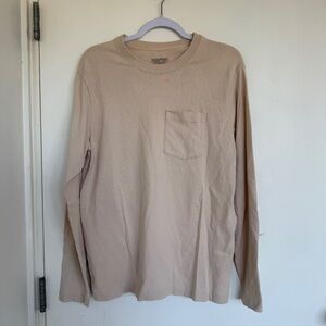 Patagonia Men's Tan Long Sleeve Shirt
